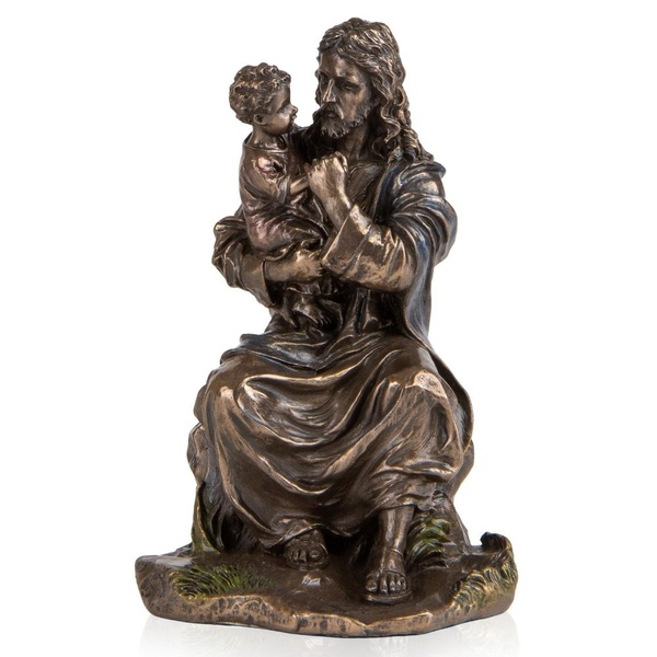 Статуетка "Ісус з дитиною", 15,5 см 75879A4  фото