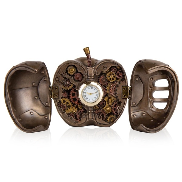 Годинник "Яблучний механізм" 9 см. 77646A4  фото