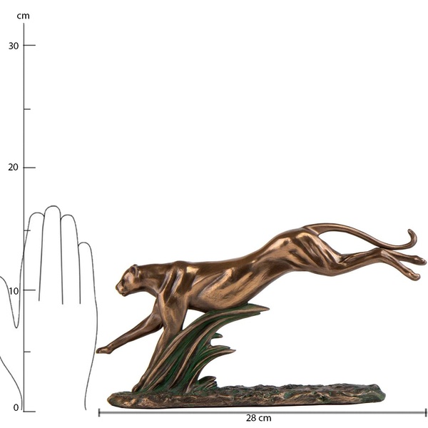 Статуэтка "Прыжок пантеры" 77415A4 фото